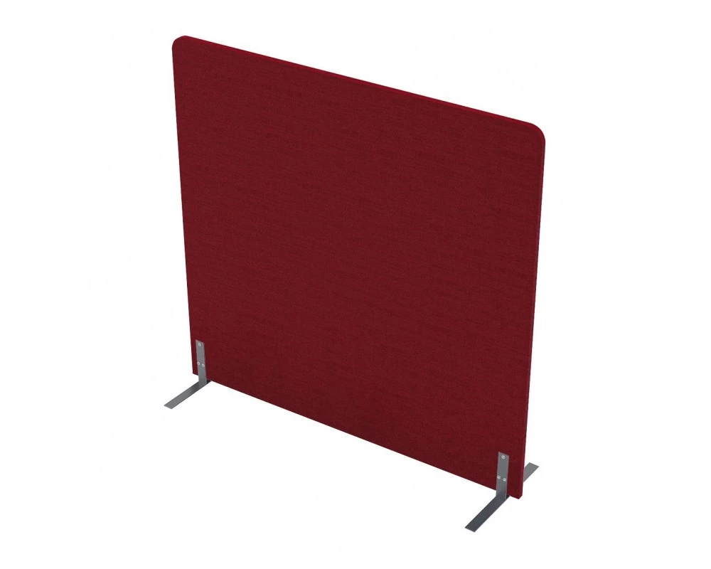 Акустическая мобильная перегородка на стационарных опорах (1400*450*1400) 011.МПО.1414 SOFToffice