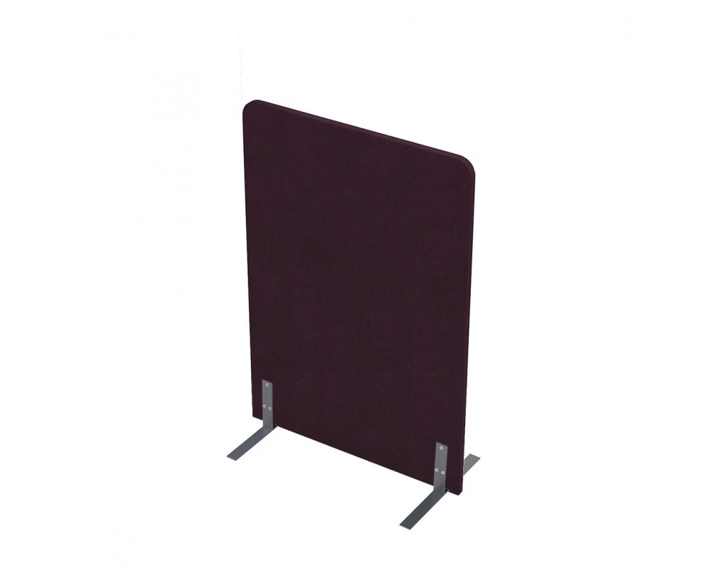 Акустическая мобильная перегородка на стационарных опорах (800*450*1200) 011.МПО.8012 SOFToffice