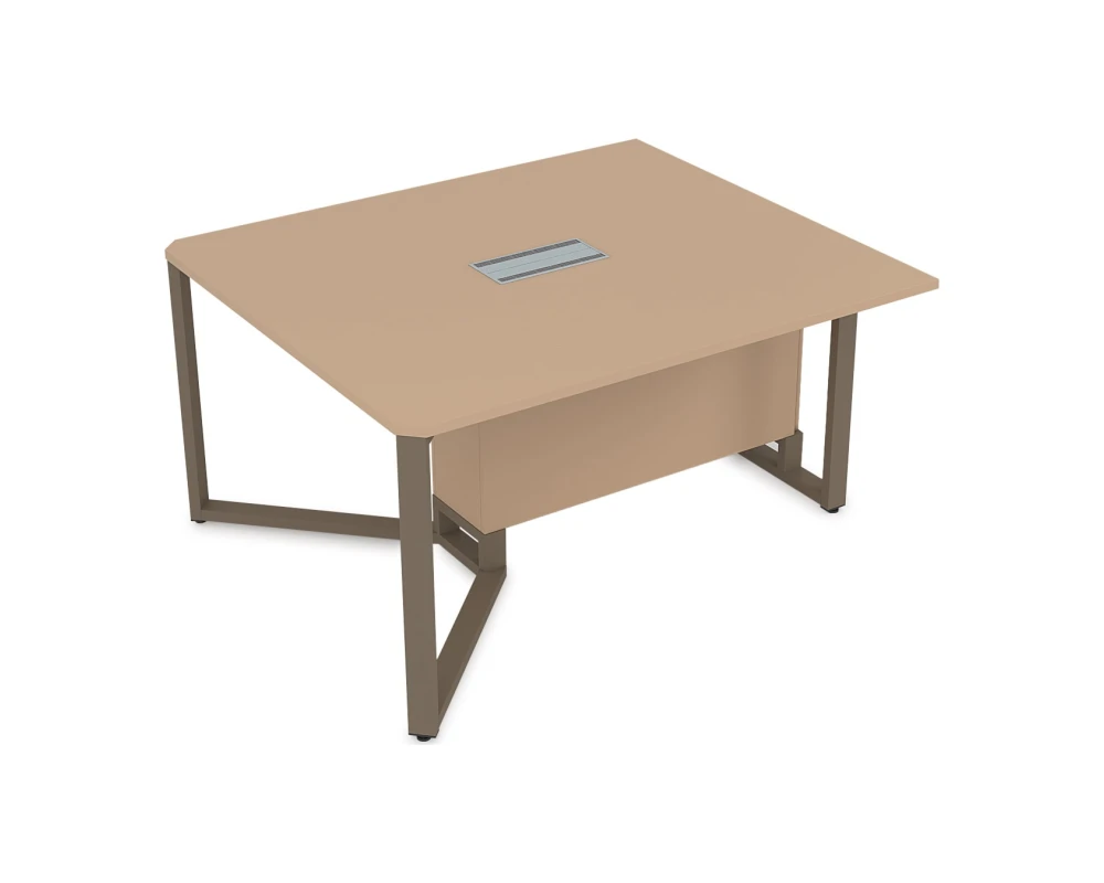 Стол-квадрат Бенч, начальный модуль (1400x1200x750) САММИТ / SUMMIT