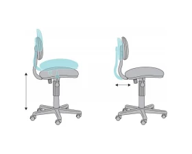 Кресло Бюрократ CH-201NX/HEARTS-PK images