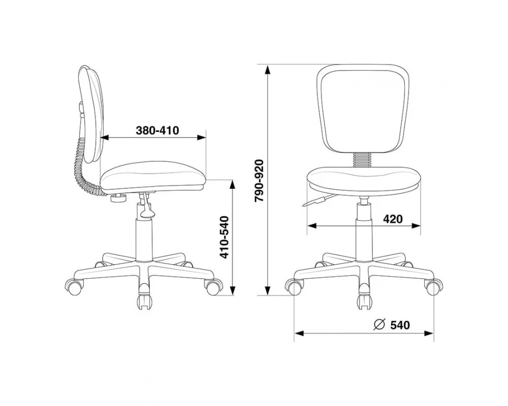 Кресло Бюрократ CH-204NX/GIRAFFE
