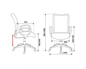 Кресло Бюрократ CH-599AXSN/32 images
