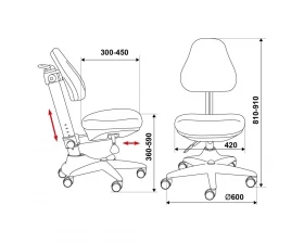 Кресло Бюрократ KD-2/G/GIRAFFE images