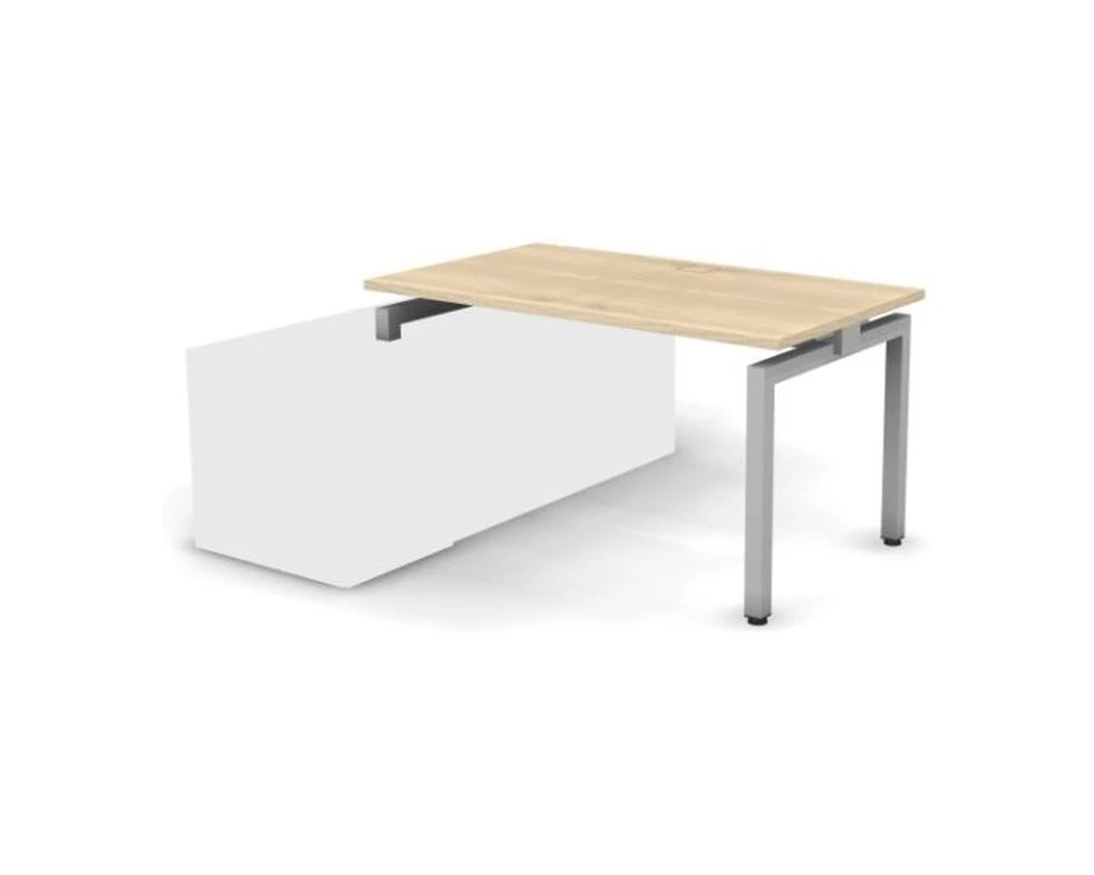 Стол рабочий для опорной тумбы new 138х80х74,3 Europe (df)