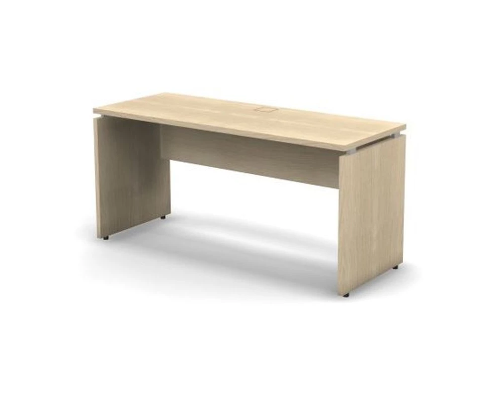 Стол рабочий ДСП с кабель-каналом, 158х67х74,3 Europe (df)