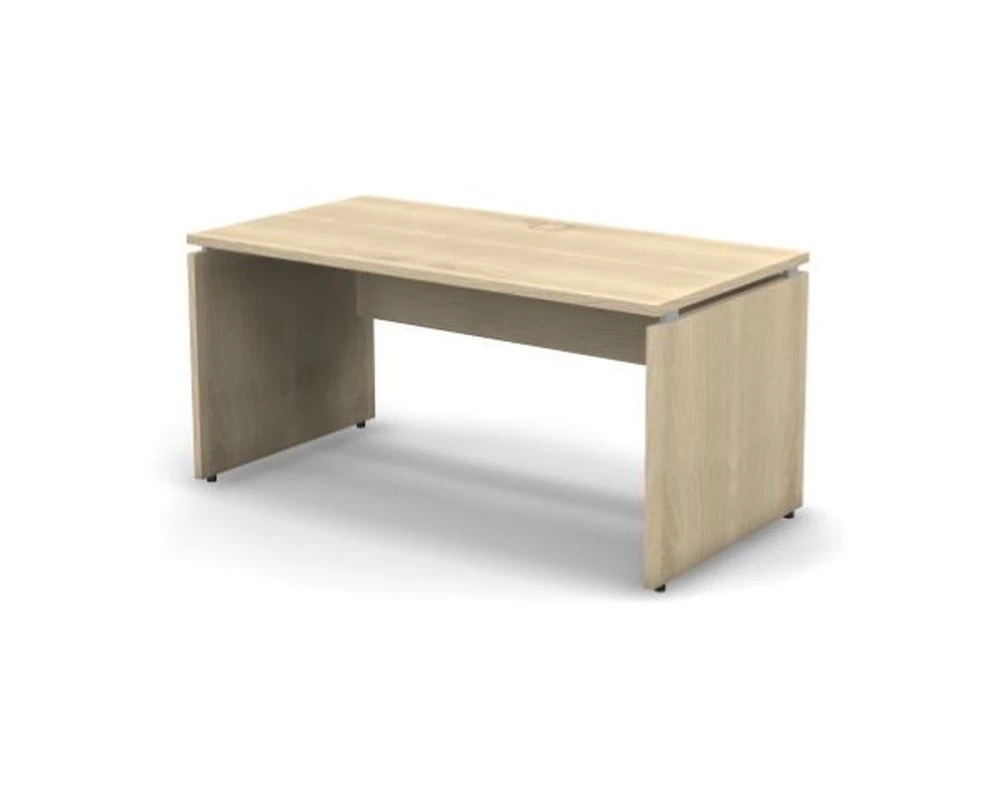 Стол рабочий ДСП с кабель-каналом, 158х80х74,3 Europe (df)