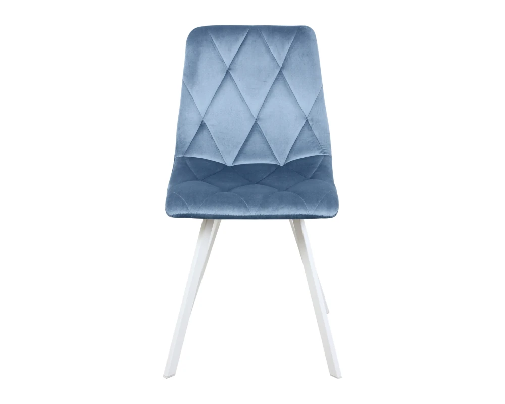 Стул обеденный Рокки ножки прямоугольные белые