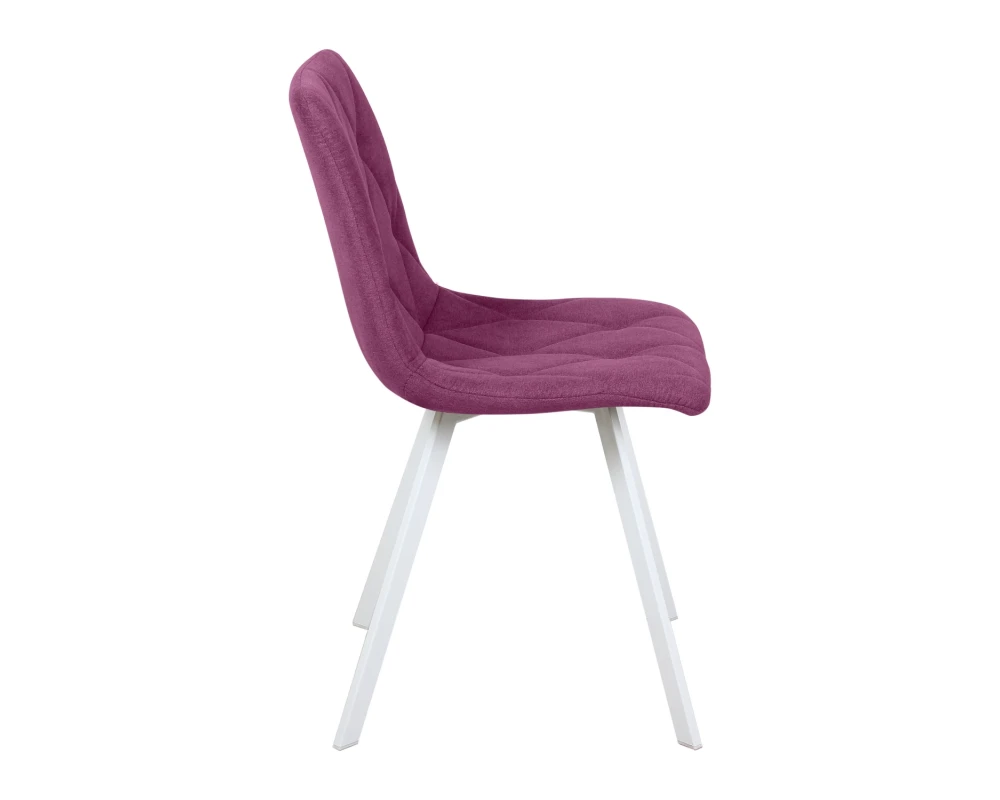 Стул обеденный Рокки ножки прямоугольные белые