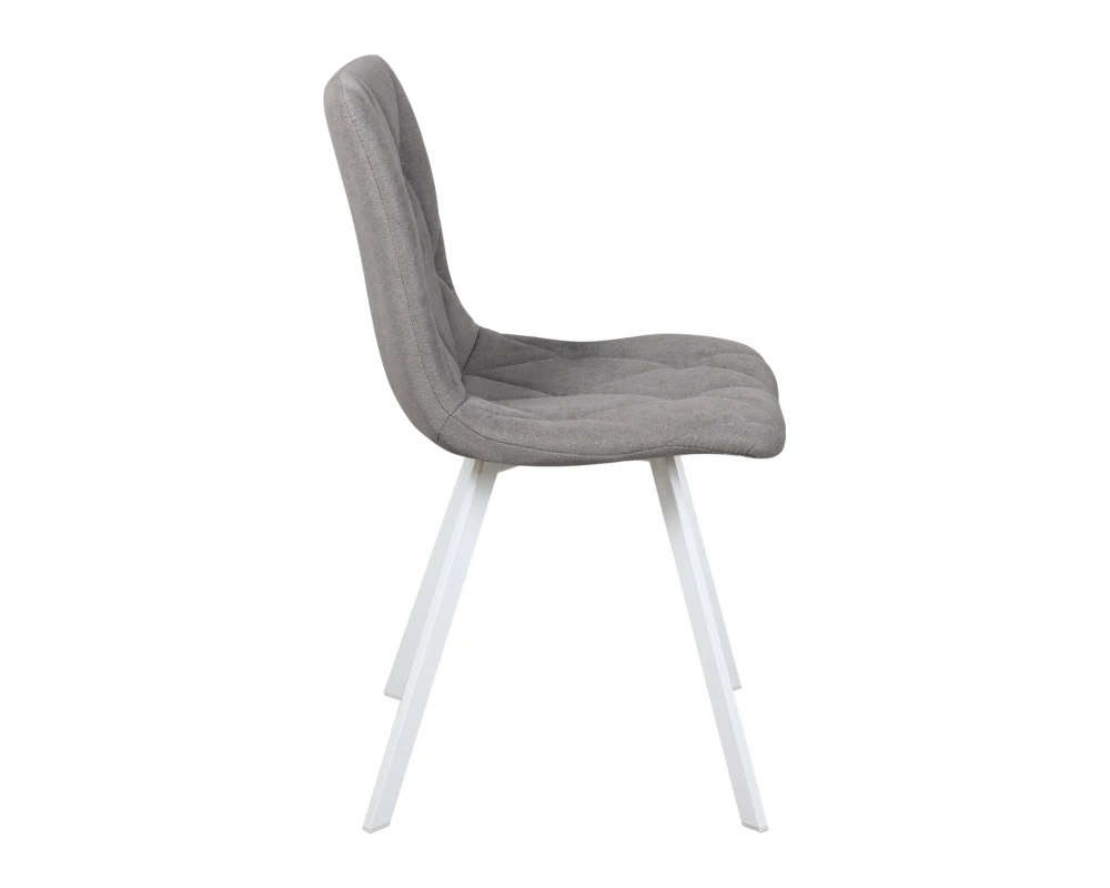 Стул обеденный Рокки ножки прямоугольные белые