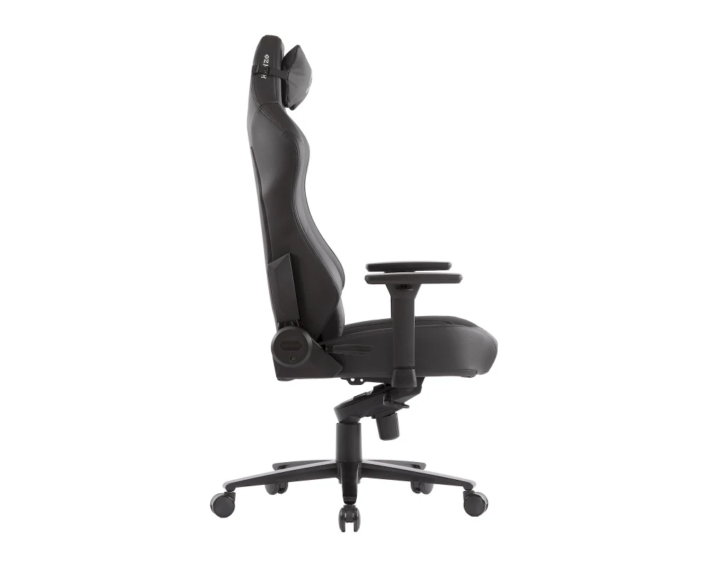 Кресло Everprof Hanzo Экокожа, Черный