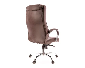 Кресло Everprof King M Натуральная кожа, Коричневый images