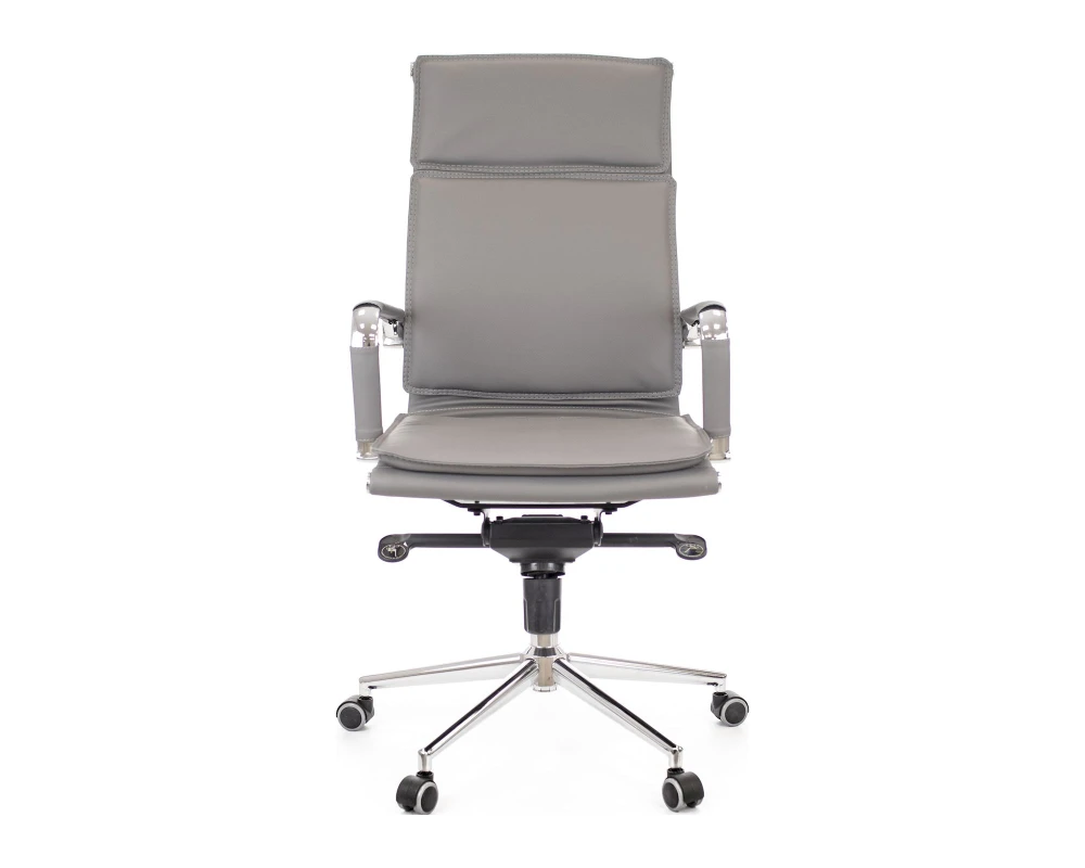 Кресло Everprof Nerey M Экокожа, Серый