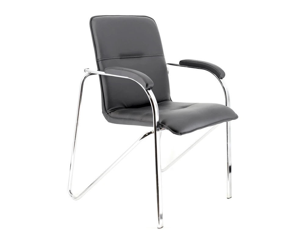 Кресло Everprof Samba CF Экокожа, Черный