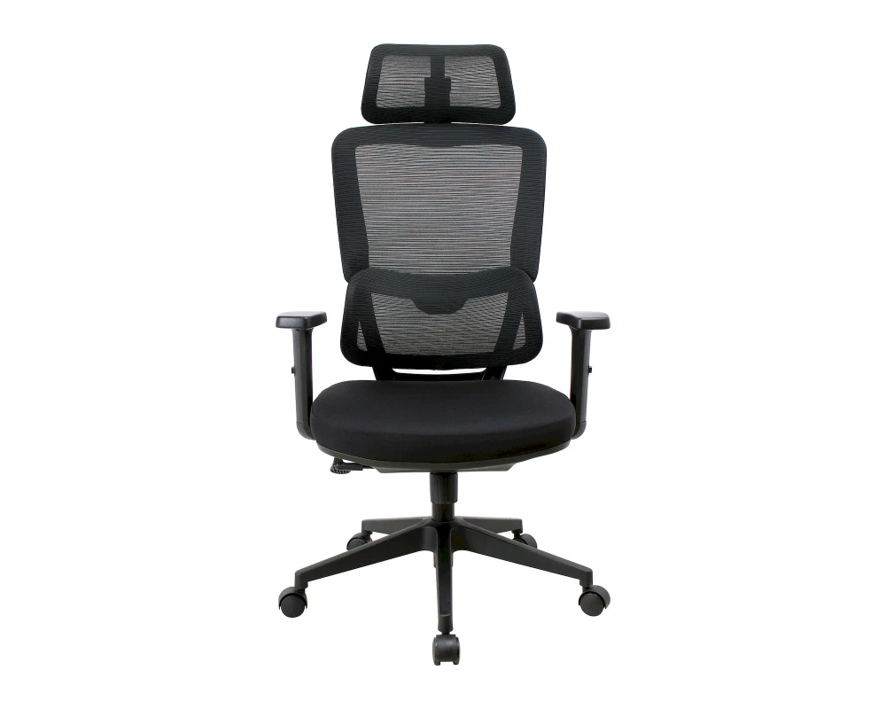 Кресло Everprof Work Сетка, Черный