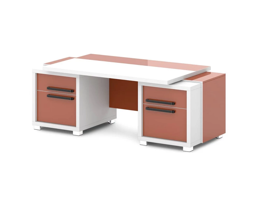 Стол с двумя тумбами 2070х1000х750 Grace