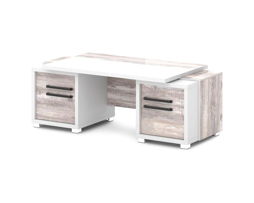 Стол с двумя тумбами 2070х1000х750 Grace