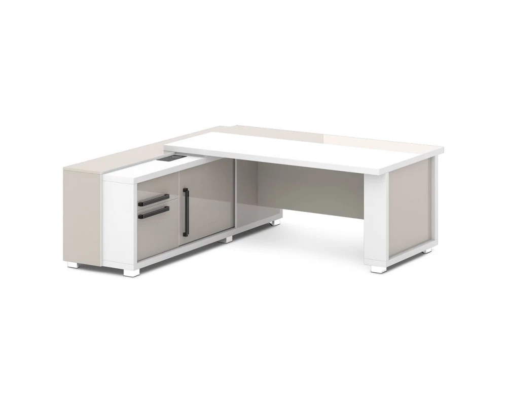 Стол с греденцией (беспроводная зарядка, 2xUSB, розетка) 2035х2016х750 Grace