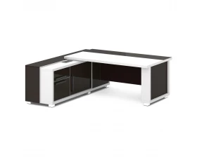 Стол с греденцией (беспроводная зарядка, 2xUSB, розетка) 2035х2016х750 Grace images