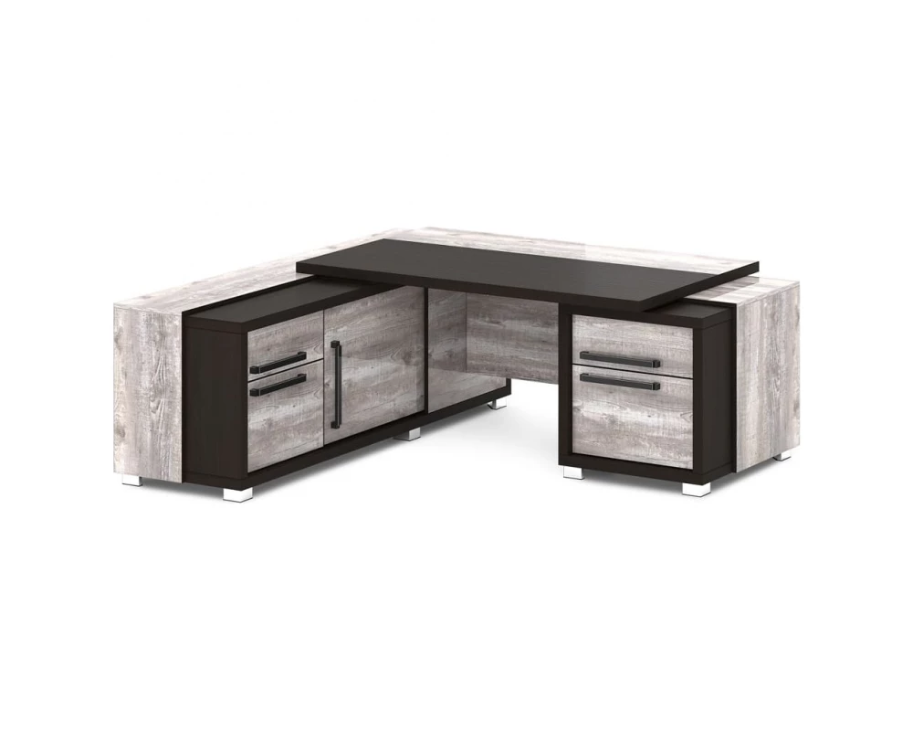 Стол с тумбой и греденцией 2070х2016х750 Grace