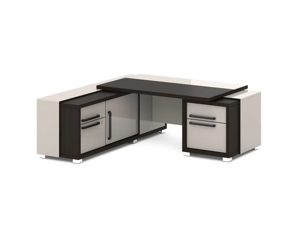 Стол с тумбой и греденцией 2070х2016х750 Grace