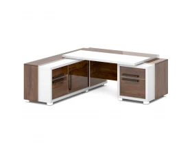 Стол с тумбой и греденцией 2070х2016х750 Grace images