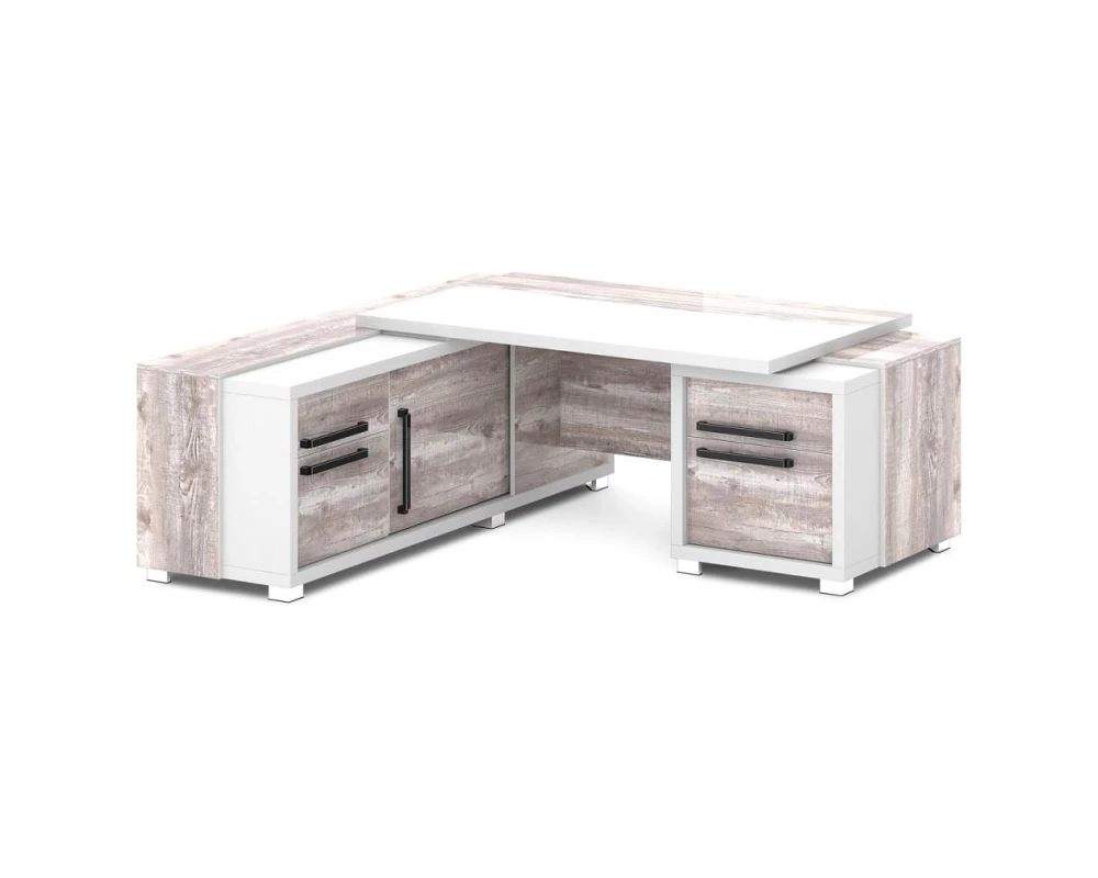 Стол с тумбой и греденцией 2070х2016х750 Grace