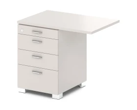 Тумба приставная с замком на 1 ящик 900х600х750 Grandeza images