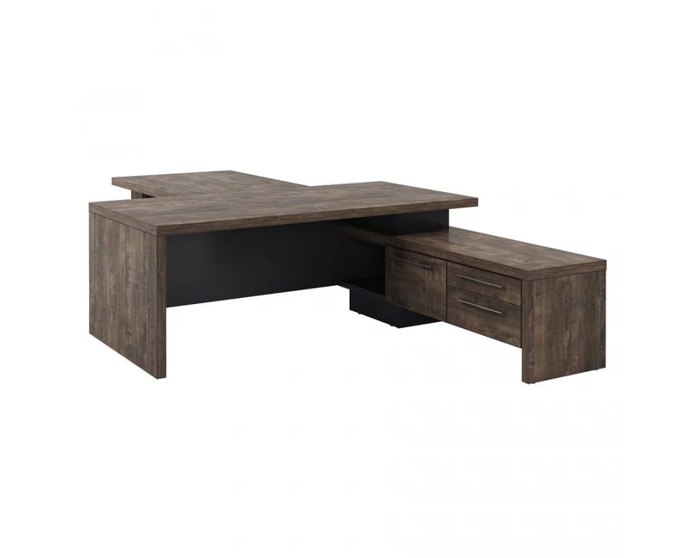 Стол руководителя с опорной тумбой T-820пр.0000 Торстон