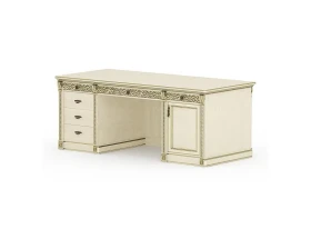 Стол руководителя двухтумбовый ПК-МР-СТР200Х90/2Т-В3 Марсель images