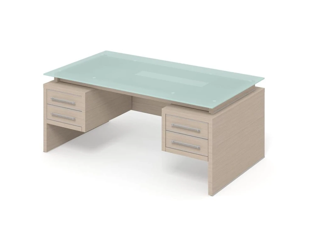 Стол руководителя ПК-ДПК-СТ180Х100СМ/ПТ2-В6 Дипломат