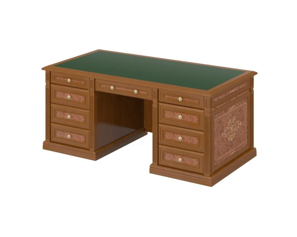 Стол руководителя ПК-ВР-СТ205Х90К/ДП-В1 Версаль