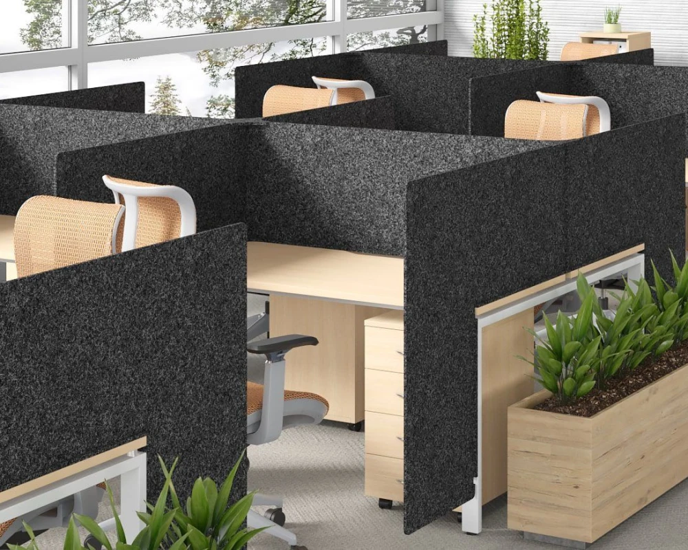 Экраны для бенч-компоновок (бенч-боксы) Forest Office