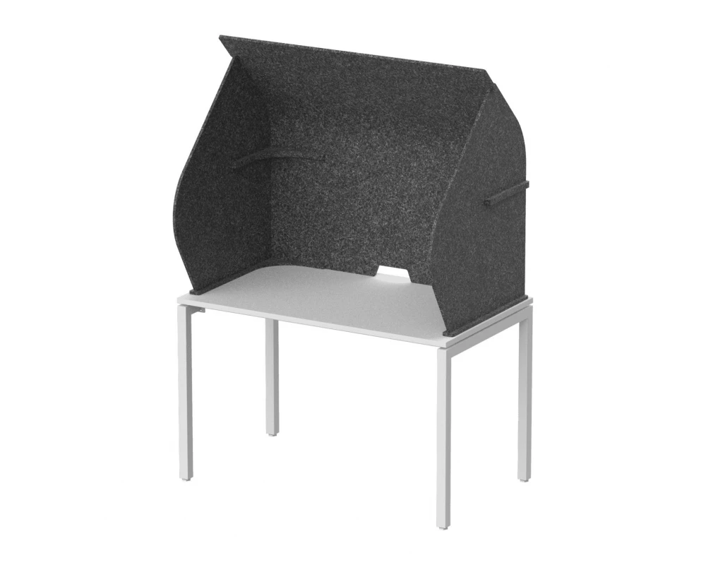 Кабина-капсула с фигурными боковыми стенками 118х72х140 Forest Office Мокрый асфальт