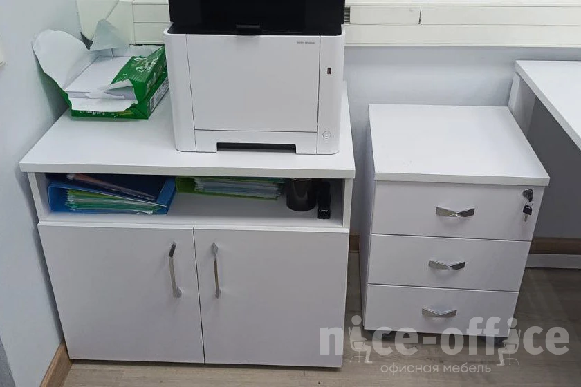 Тумба мобильная 432x460x611 Onix Direct фото в интерьере 1