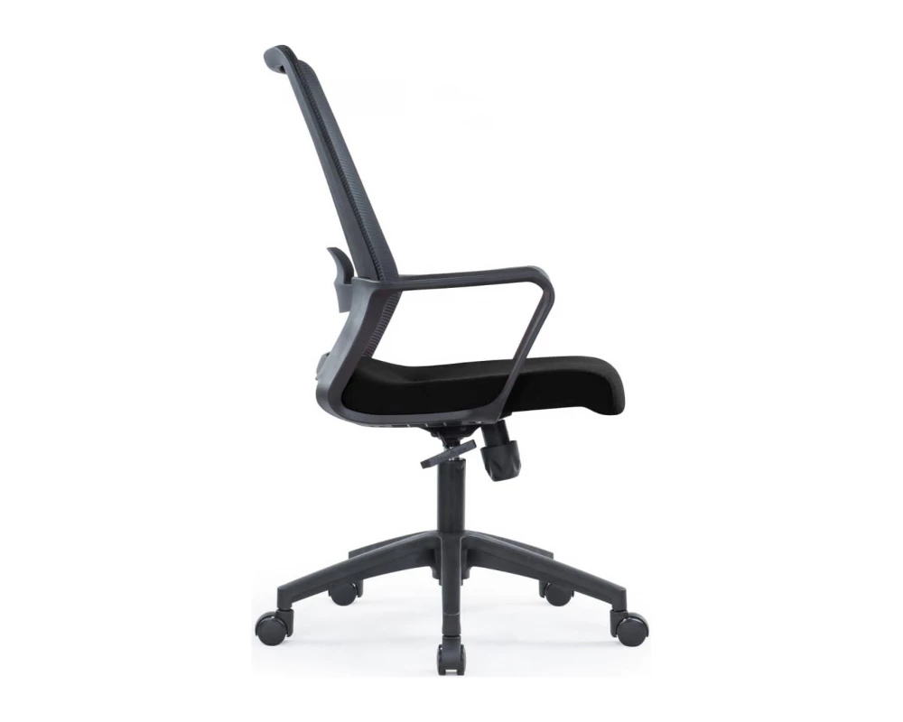 Кресло VIKING-92 MAS-B817 Сетка/Ткань, Черный