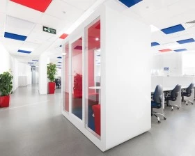 Акустическая кабина LWOP FOUR-SEATER (задняя стенка стекло) images