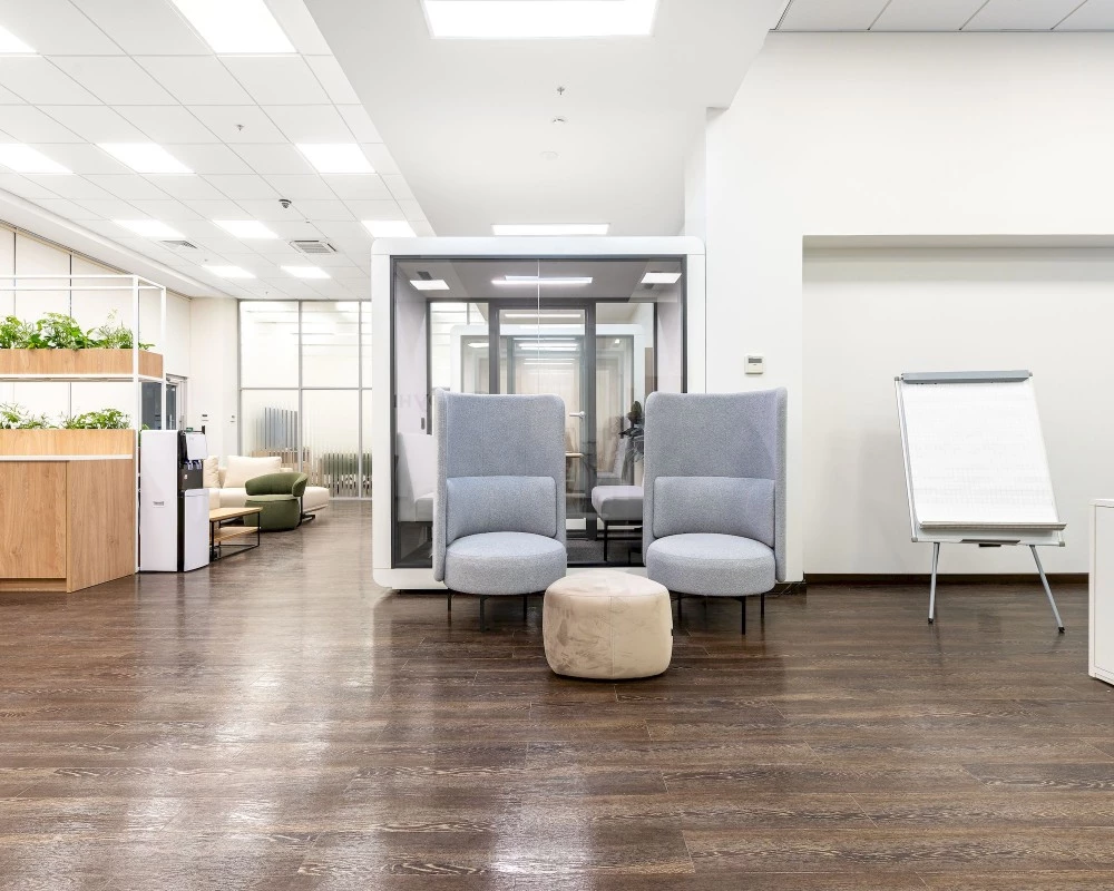 Акустическая кабина LWOP FOUR-SEATER (задняя стенка стекло)