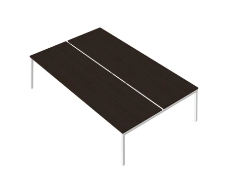 Двойная группа сдвоенных столов на металлокаркасе RP-3(x4)+F-57M Rio Project