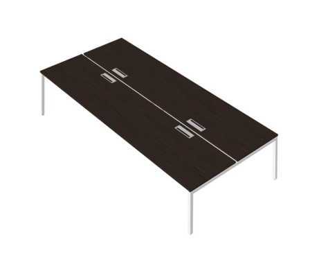 Двойная группа сдвоенных столов с люком на металлокаркасе RM-2.1(x4)+F-54M Rio Project