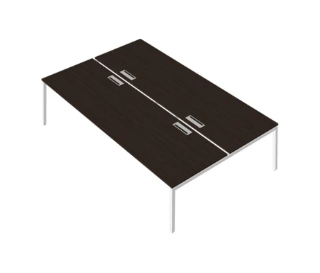 Двойная группа сдвоенных столов с люком на металлокаркасе RP-3.1(x4)+F-57M Rio Project