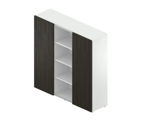 Стеллаж с дверьми-купе RP-81+R-83 Rio Project