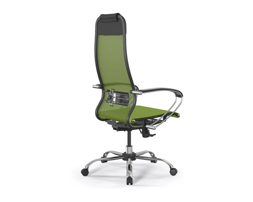 Кресло ErgoLife 12/подл.131/осн.Synchro 003 Сетка, Зеленый