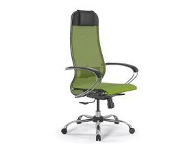 Кресло ErgoLife 12/подл.131/осн.Synchro 003 Сетка, Зеленый images