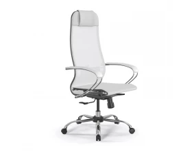 Кресло ErgoLife Set 4/подл.131/осн.Synchro 003 Сетка, Белый images