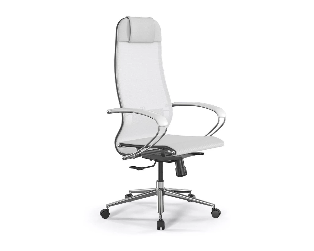 Кресло ErgoLife Set 4/подл.131/осн.Synchro 052 Сетка, Белый
