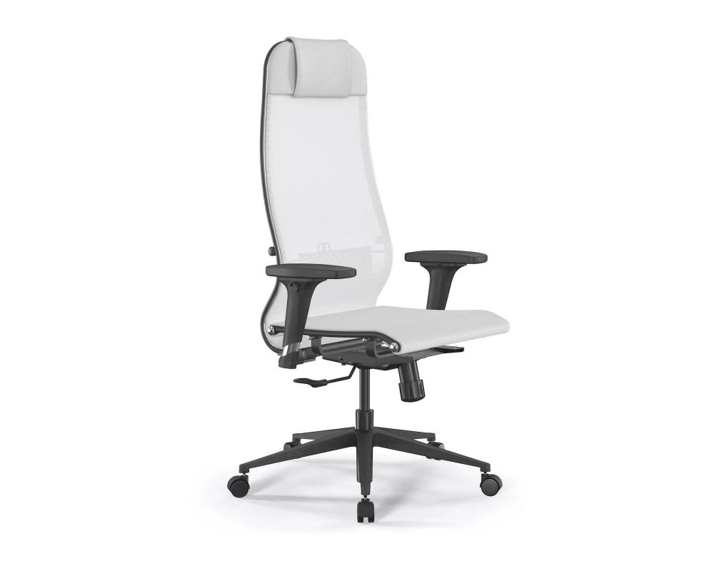 Кресло ErgoLife Set 4/подл.200/осн.Synchro 002 Сетка, Белый