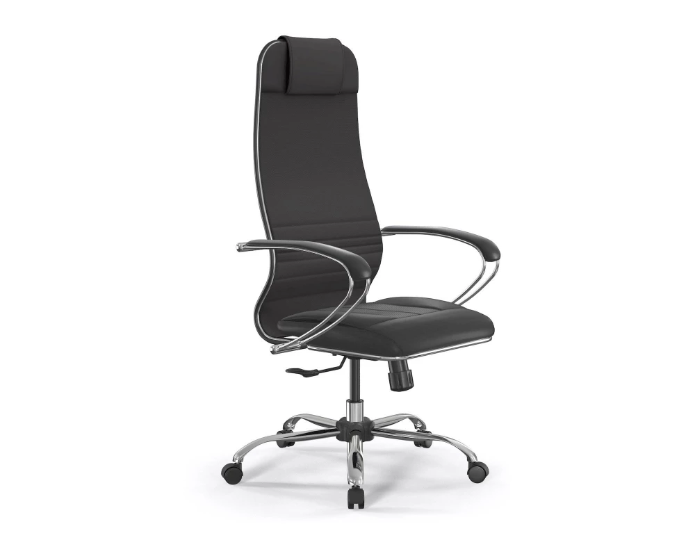 Кресло ErgoLife Set 6/подл.116/осн.Synchro 003 Экокожа, Черный