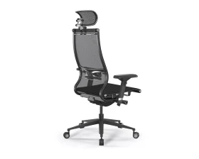 Кресло Samurai Черная Серия Сетка, Черный images