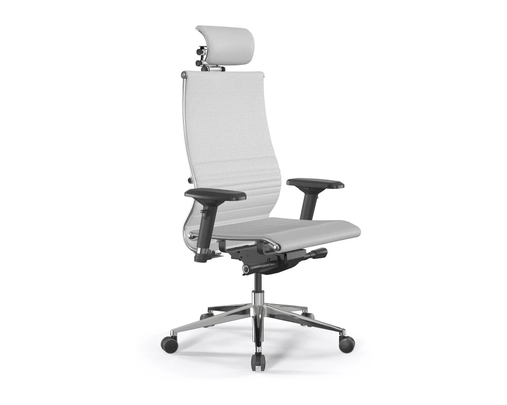 Кресло Samurai K-3 Экокожа, Белый