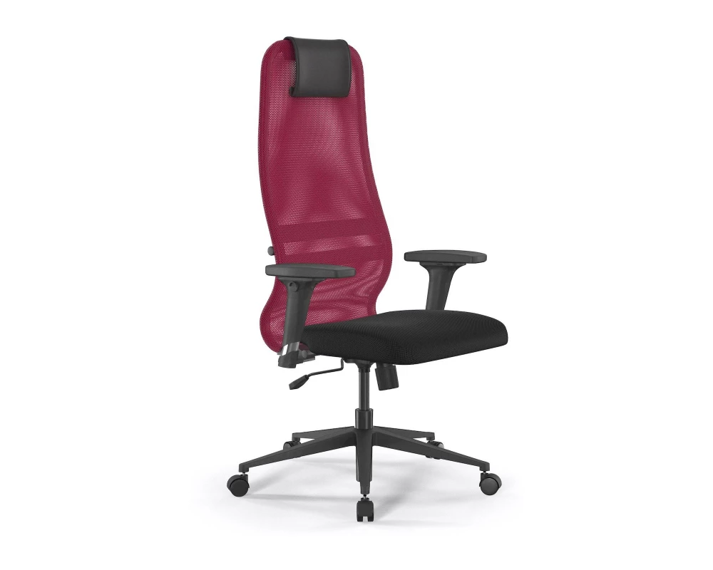 Кресло Sit 8 B1-8D M09.B11.G19.W02 Сетка/Ткань, Красный/Черный